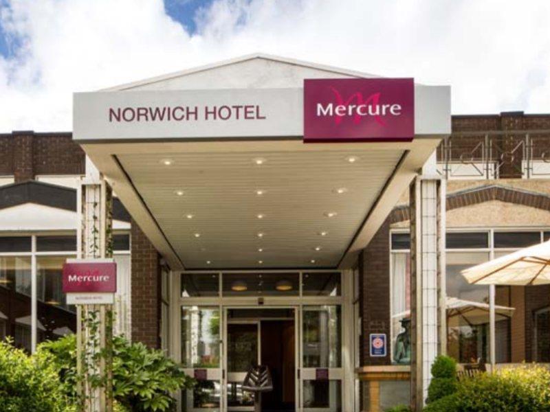 Mercure Norwich Hotel Exterior foto